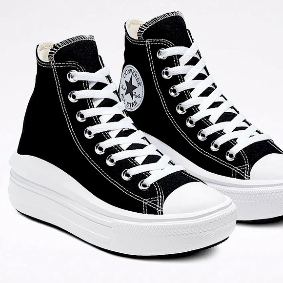 Converse Shoes - CONVERSE CHUCK TAYLOR ALL STAR MOVE HIGH TOP PLATFORM SNEAKERS SHOES SIZE 7.5